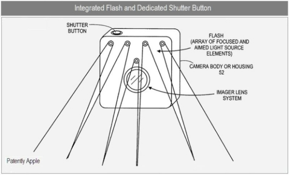 蘋果閃光燈專利文件圖釋